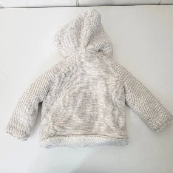 Carter's Sherpa Hoodie Bab Girl's Hoodie 18 Months - Picture 2 of 5